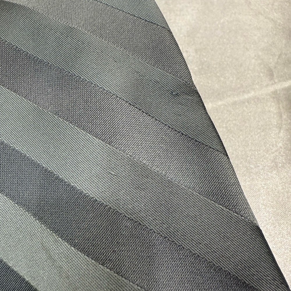 HALSTON III Gray Striped Tie - Picture 3 of 9